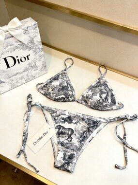 Dior Grey de Triangle Bikini